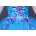 2017 organza ruffle vestidos de quinceanera western ball gowns blue cocktail dresses designs